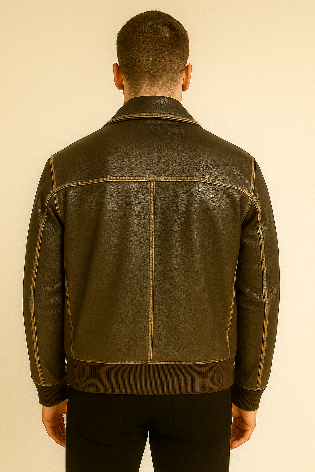 Mens 100% Leather Jackets