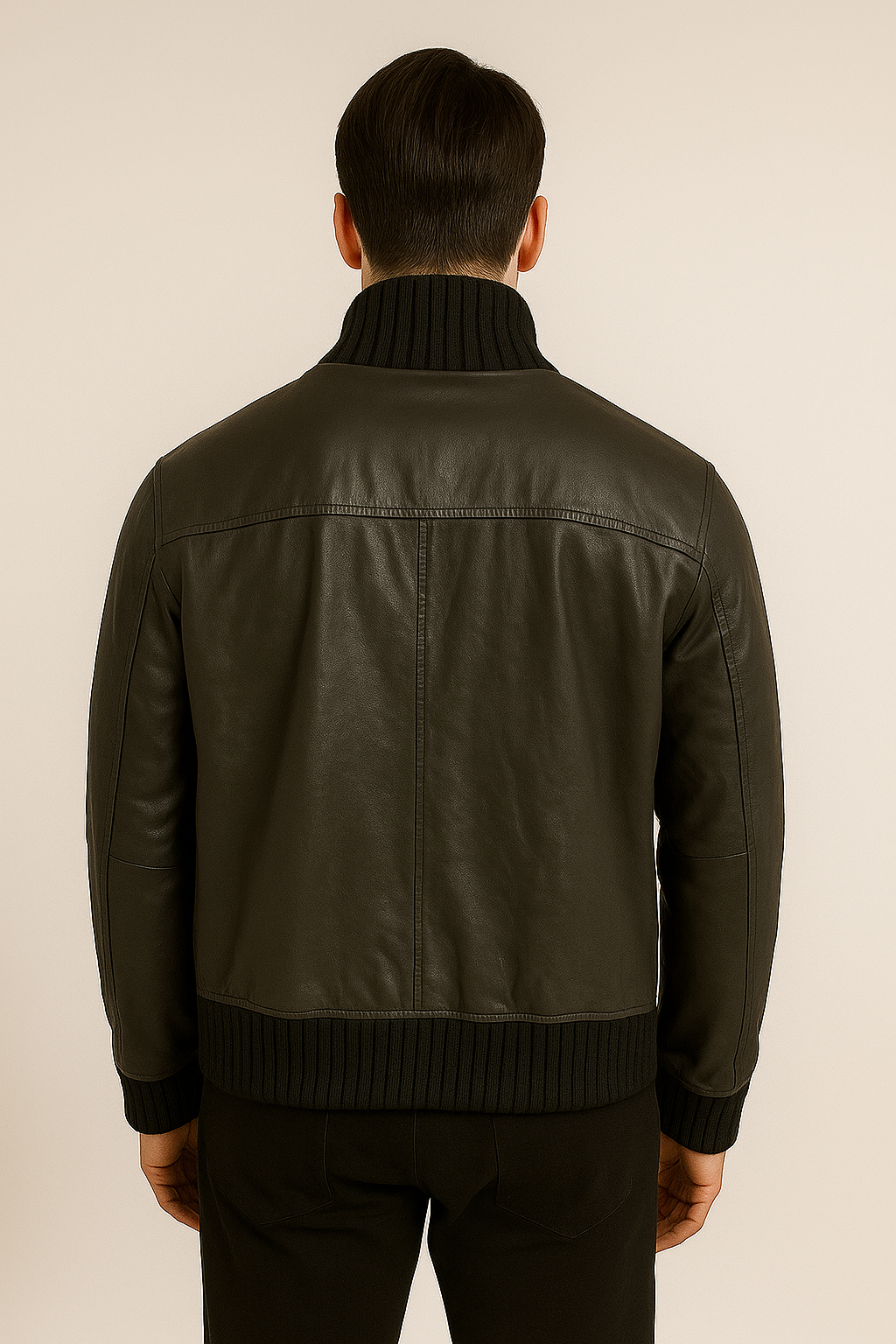 Mens 100% Leather Jacket